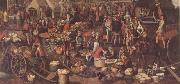 Pieter Aertsen Market Scene(Ecce Homo fragment) (mk14) china oil painting reproduction